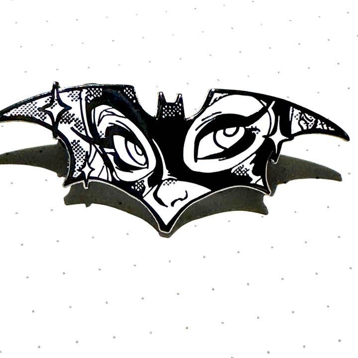 BG-RANG (SCHWARZ & WEISS) // EMAILLE-ANSTECKER für den Großhandel von Babs Tarr