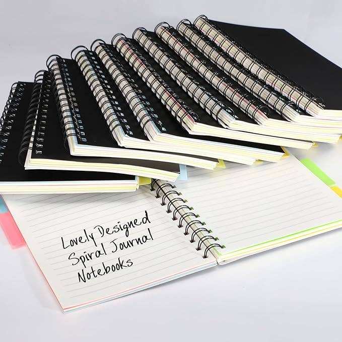 Crover - Wholesale Notebook - A5 Spiral Notebook with Dividers 6