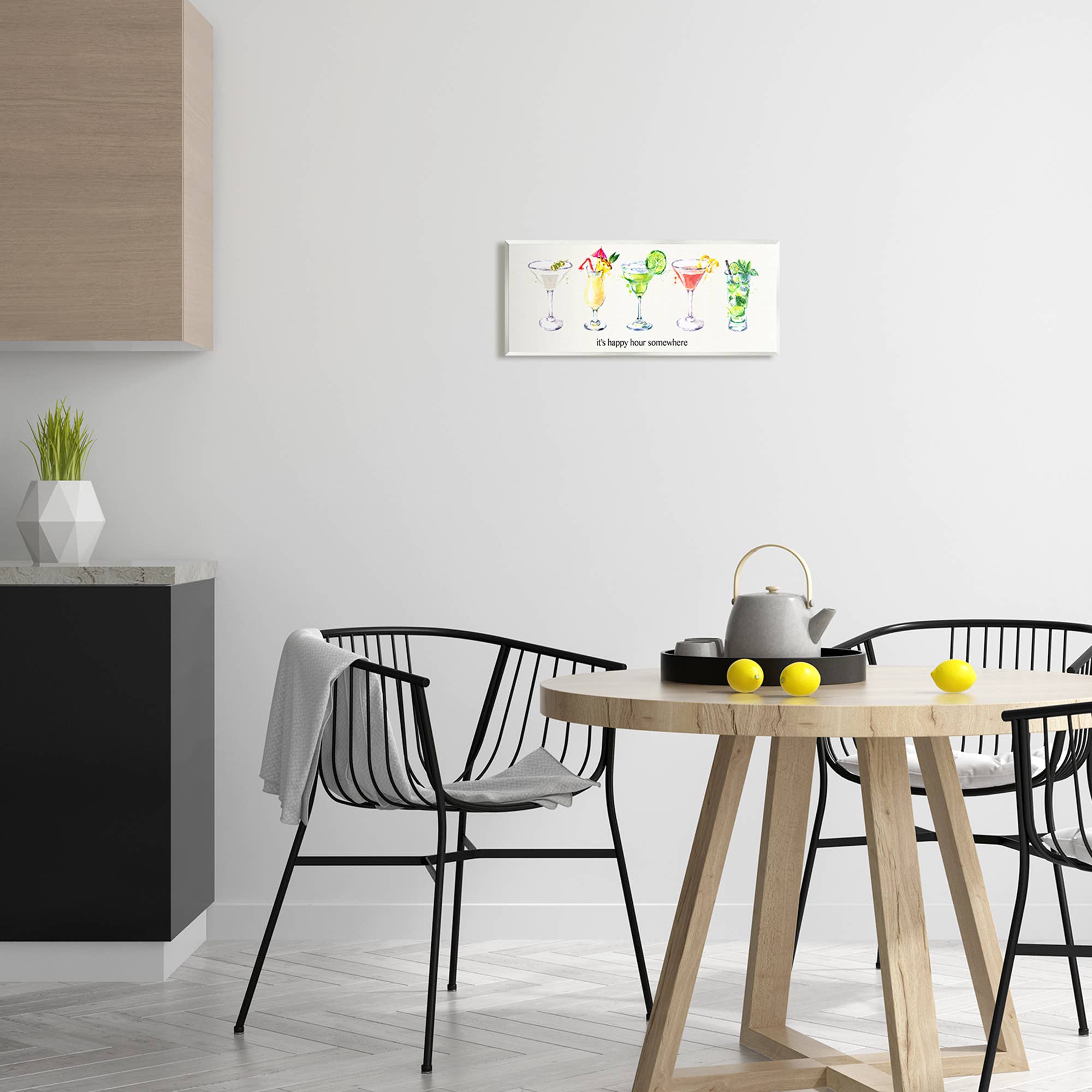 Stupell Industries – wholesale Wall sign – Happy Hour Somewhere Cocktails Wall Plaque2