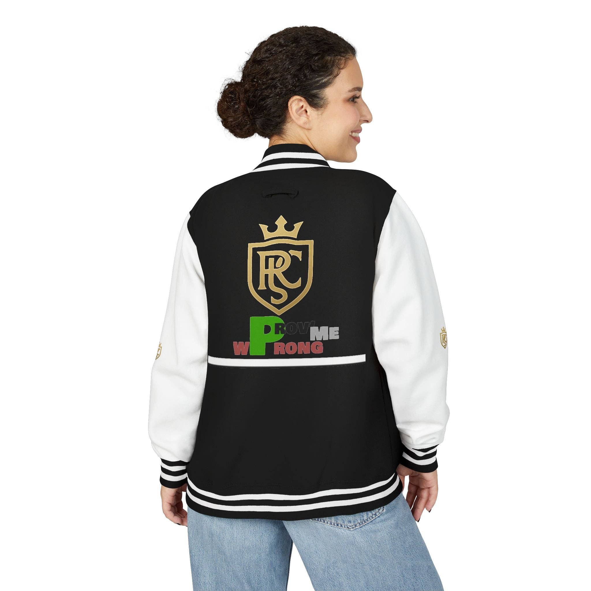 RC'nSONS - Wholesale Varsity/Baseball Jacket - Men's - Unisex Heavyweight Letterman Jacket, Stylish Varsity Jacket10