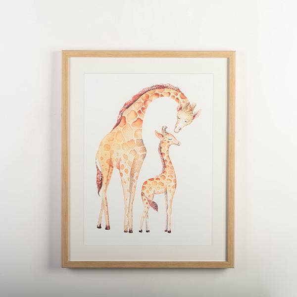 Impression encadrée, Little Family pour la vente par Forpost Trade Inc