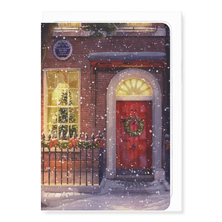 CHARLES DICKENS MUSEUM CHRISTMAS NIGHT: Greeting Card for wholesale by Ezen Trade