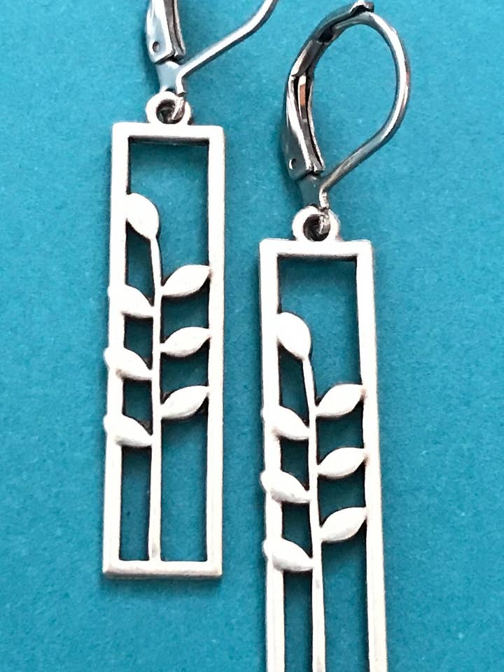 Pendientes Trigo Plata para venta al por mayor de Dreamspirit