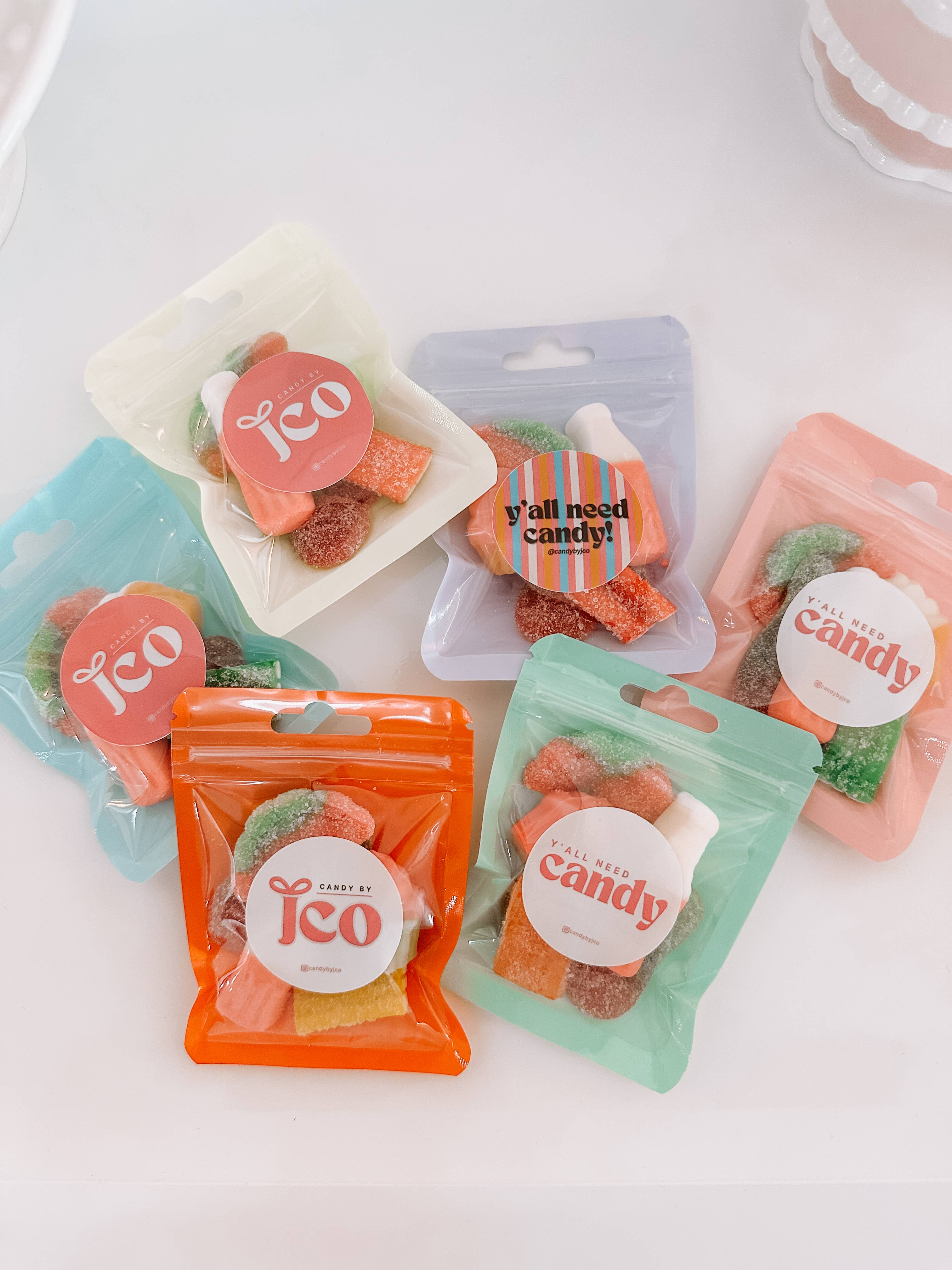 Candy by J.Co - Venta al por mayor Gominolas - Mini Packs de Pastel de Fiesta {bolsa de caramelos con cremallera}4