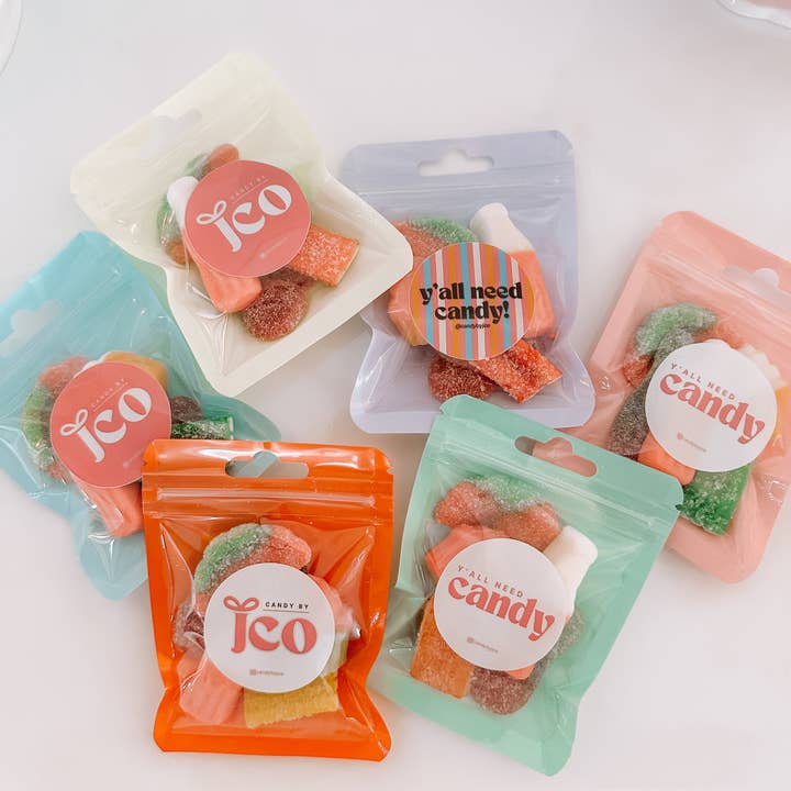 Candy by J.Co - Wholesale Gummy - Mini Pastel Feestpakketten {snoep ritstas}4