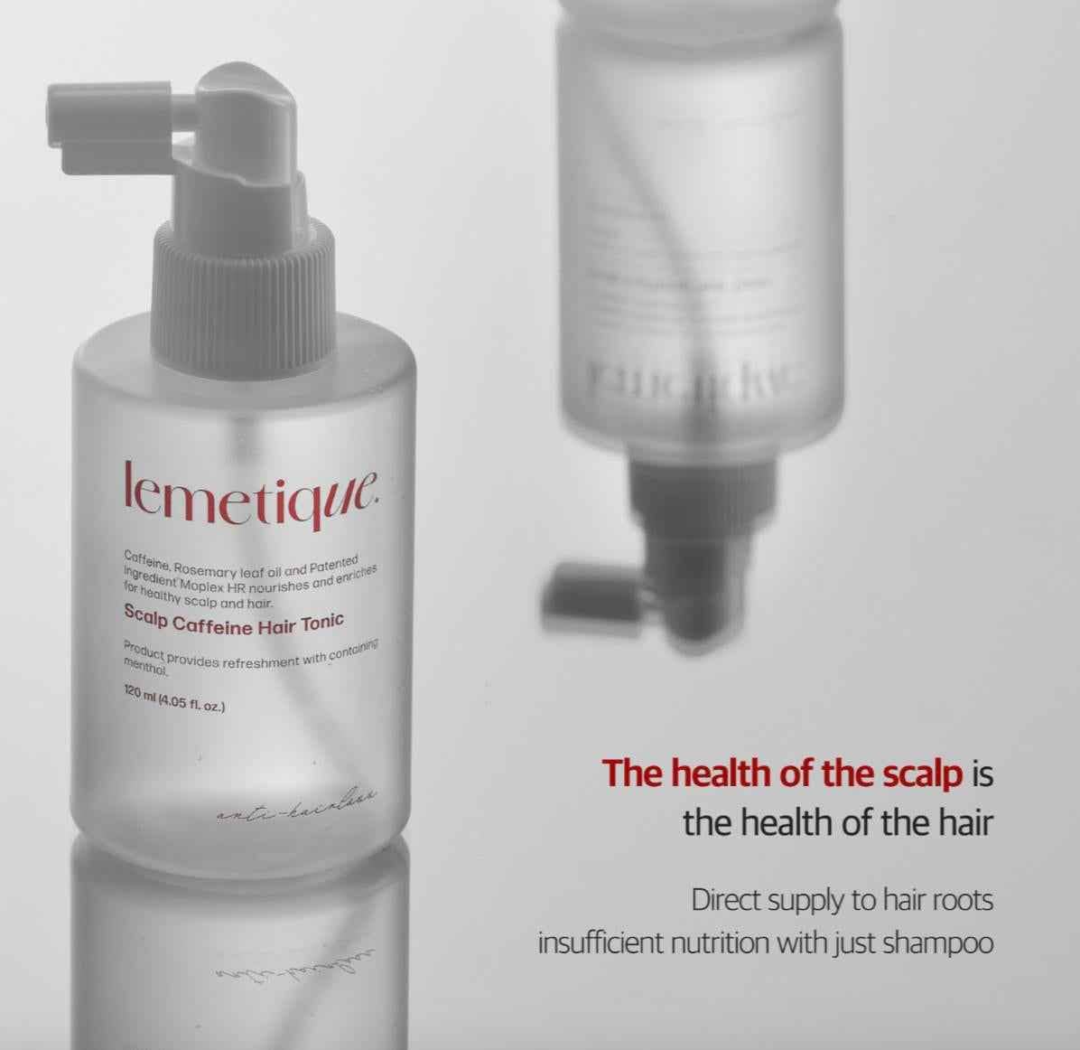 BeAll - Wholesale Scalp/Hair Treatment - Lemetique Scalp Caffeine Tonic hair loss prevent with Caffeine, Rosemary leaf oil