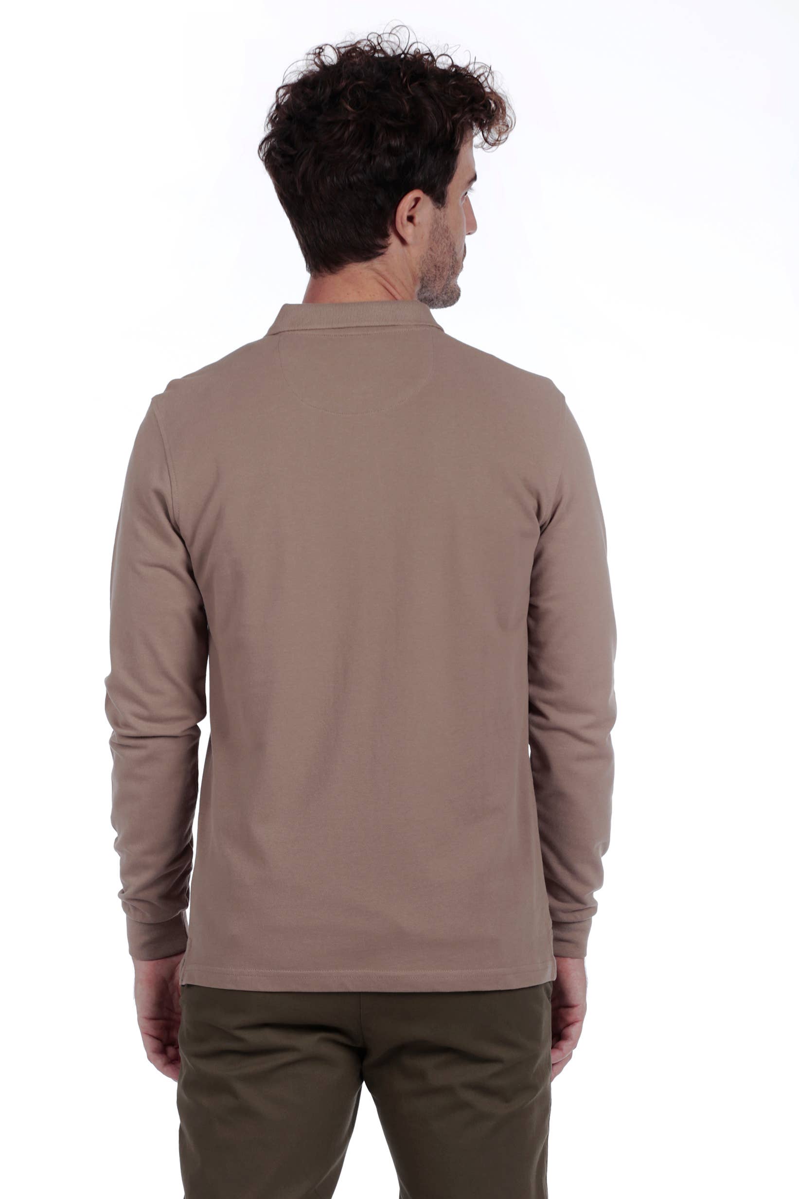 The Time of Bocha - Wholesale Polo - Men's - Men's Basic Polo The Time Of Bocha QI1PPOLO-SAND1