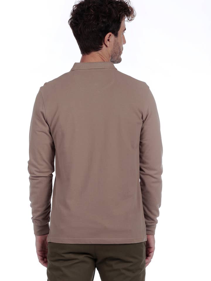 The Time of Bocha - Wholesale Polo - Men's - Men's Basic Polo The Time Of Bocha QI1PPOLO-SAND1