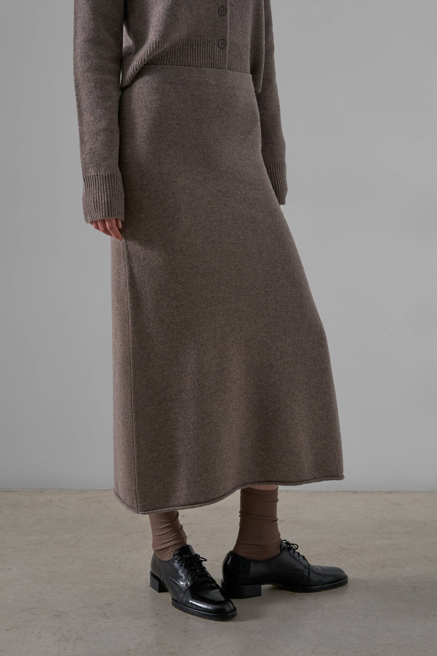 Leap Concept - Vendita all'ingrosso Gonna - Donna - Gonna a pieghe Helene in lana merino0