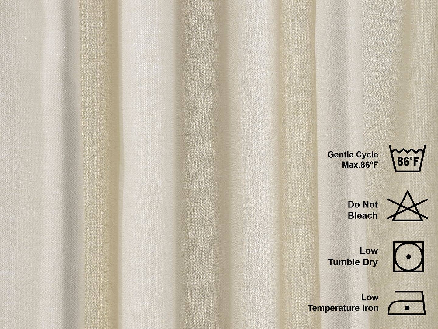 Bes Home Design - Wholesale Curtain - Extra Long Faux Linen Decorative  Custom Size Curtain6