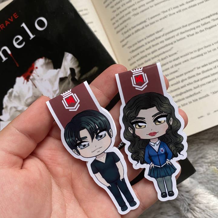 Crave, Grace och Jaxon, magnetiska bokmärken. för wholesale av Alsace’s Art