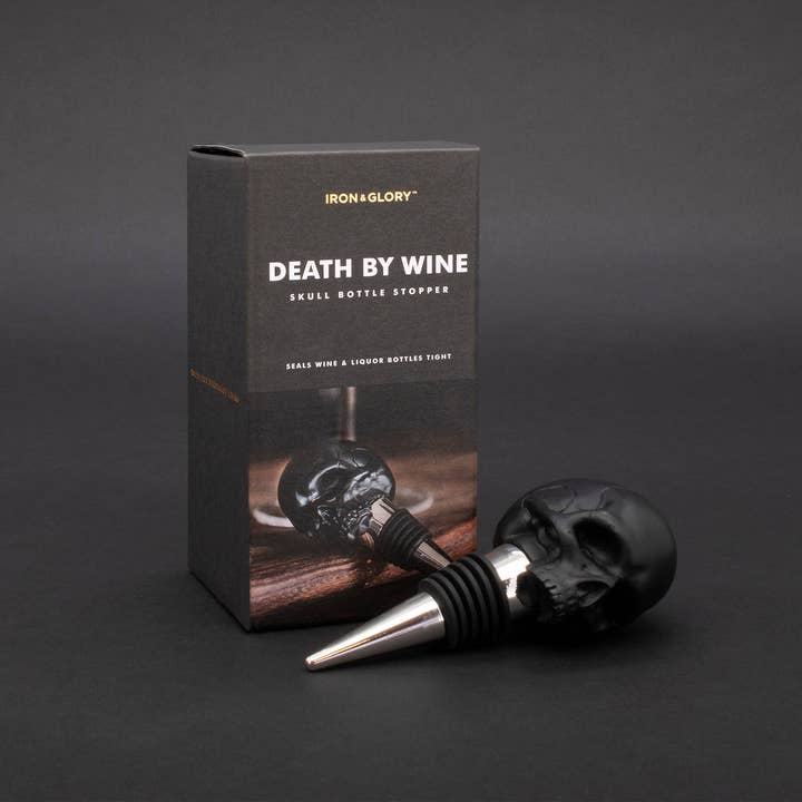 SUCK UK – wholesale Vinkork – Järn & Ära - Död av vin - svart