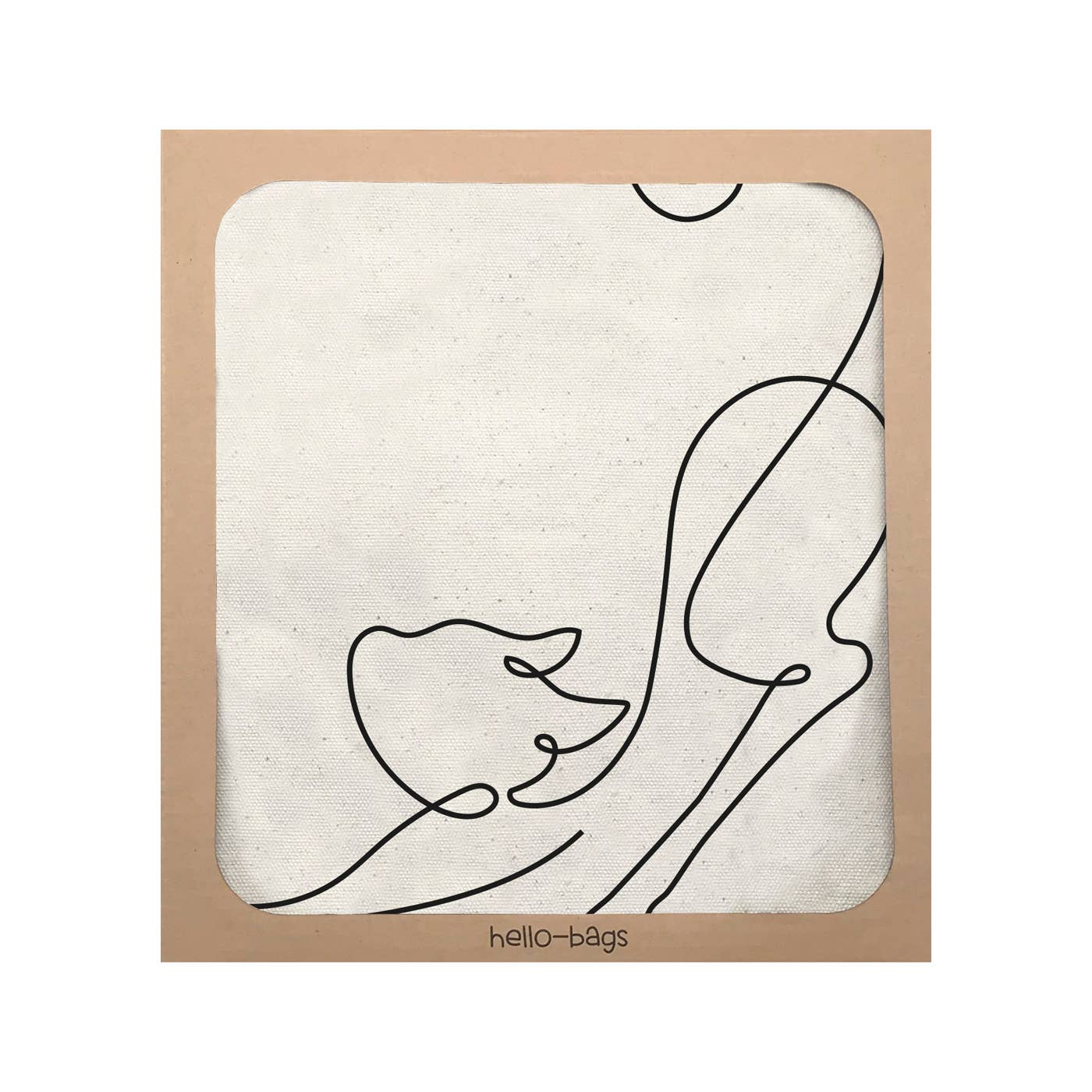 hello-bags – wholesale Bärkasse - Dam – Tygkasse 'Gatuna' – robust tygväska med dragkedja och innerficka3