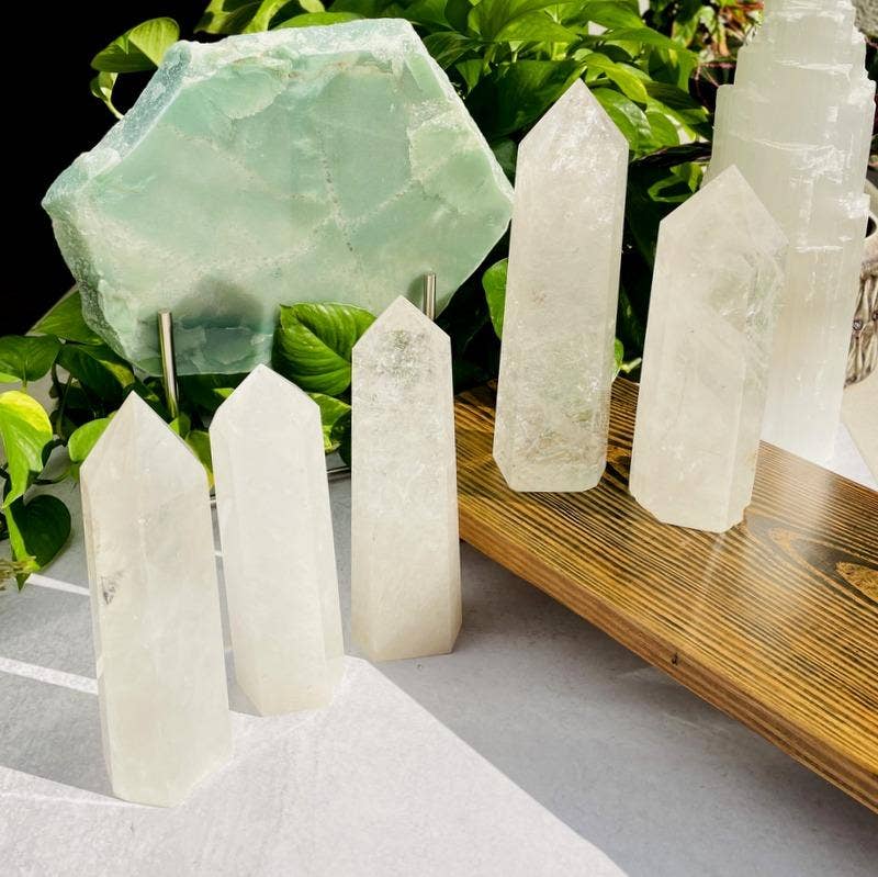 Rock Paradise - Wholesale Spiritual Stone/Crystal - Crystal Quartz Tower - By Weight -1