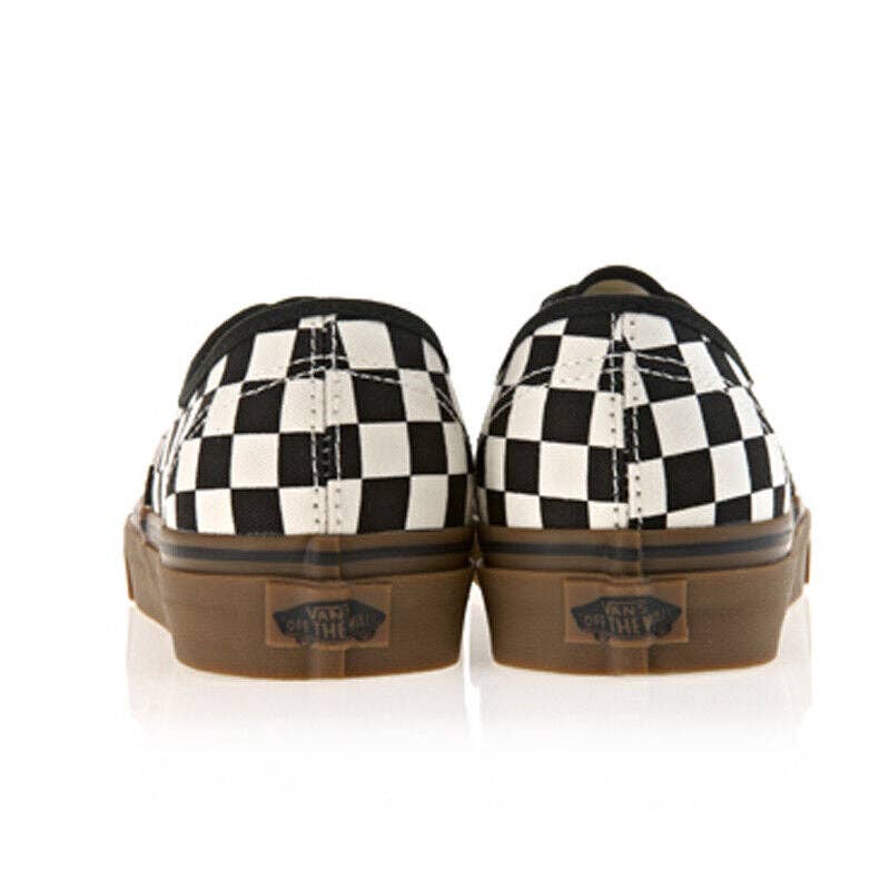 Rat City Sk8 Shop - Wholesale Lifestyle Sneakers - Men's - Vans Authentic Checkerboard Black/white/gum Shoe1