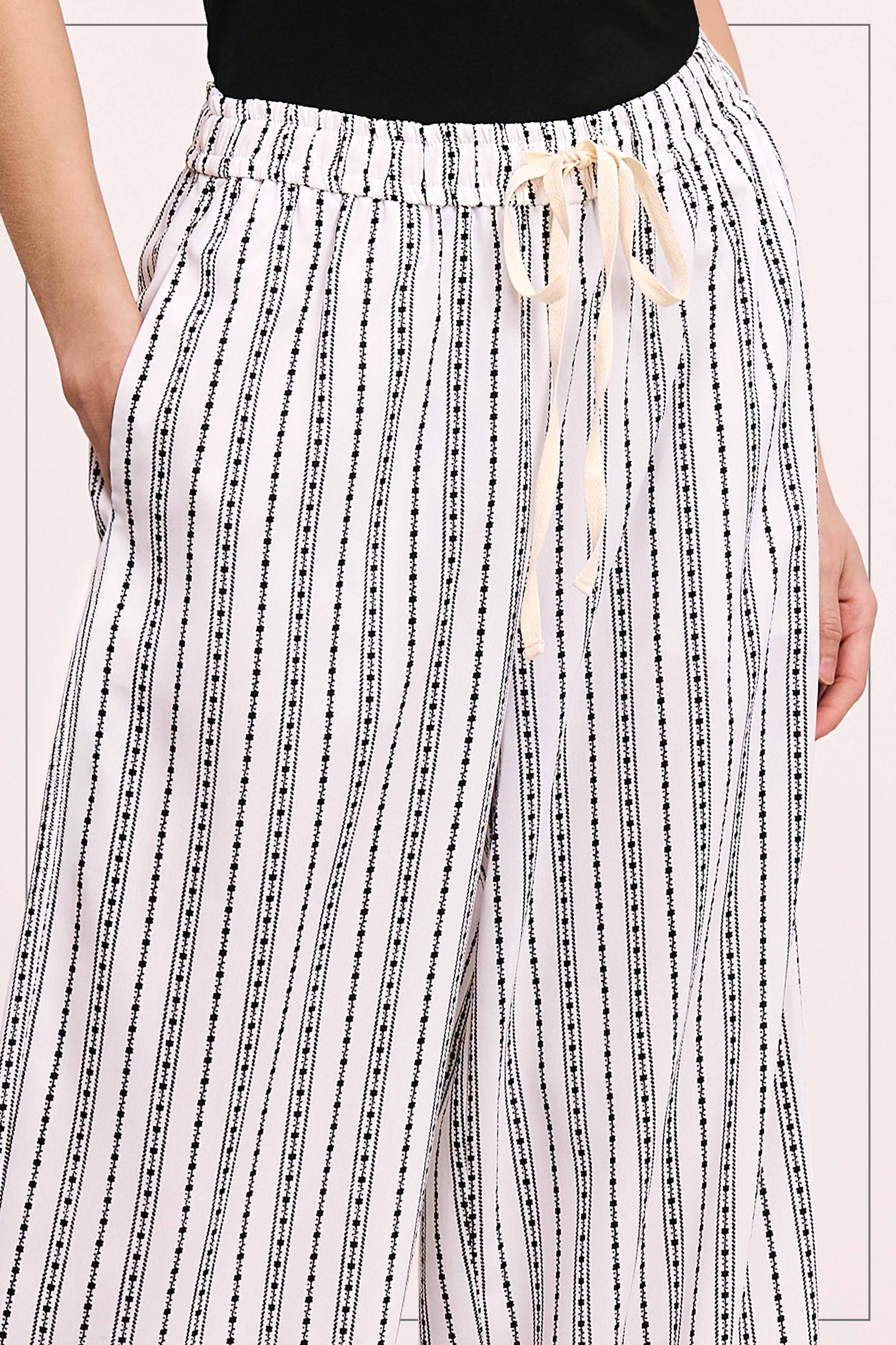 La Miel – Calças - Mulher por atacado – JDP4228-Calças de Design Padronizado de Corte Descontraído Com Bolsos23