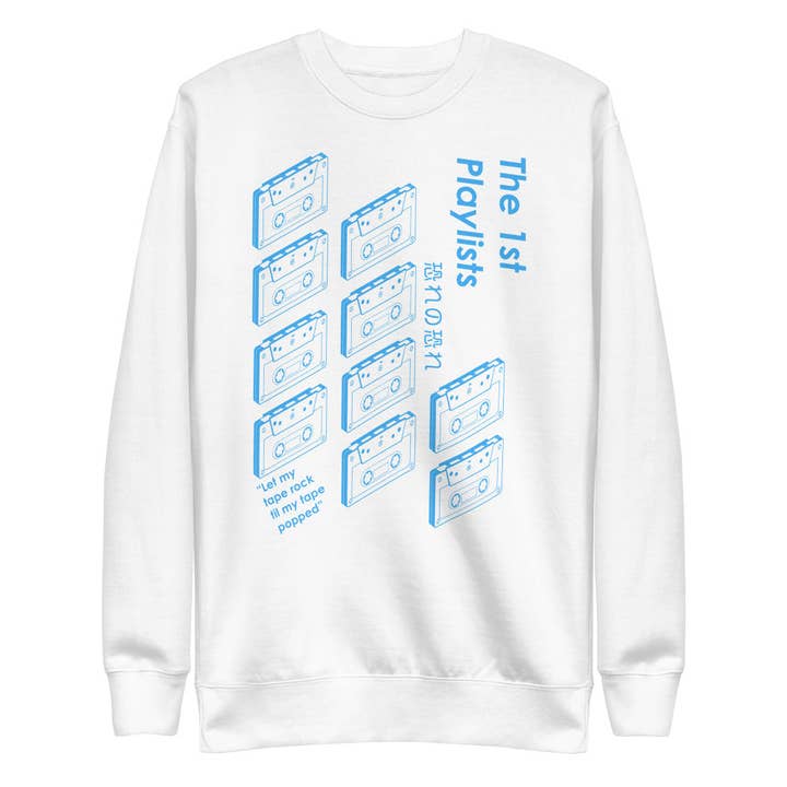 Pull The 1st Playlist Blanc pour la vente par Fear Kills Dreams