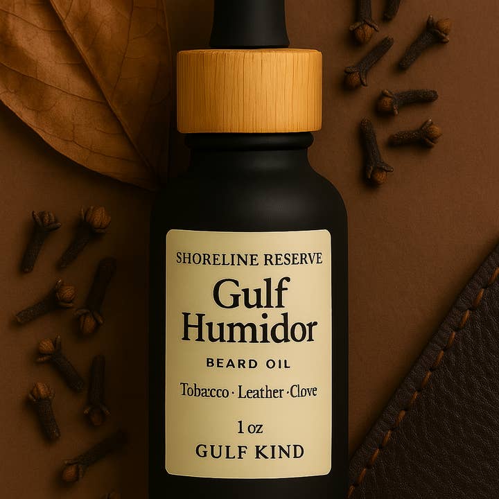 Gulf Humidor Beard Oil for wholesale by Gulf Kind