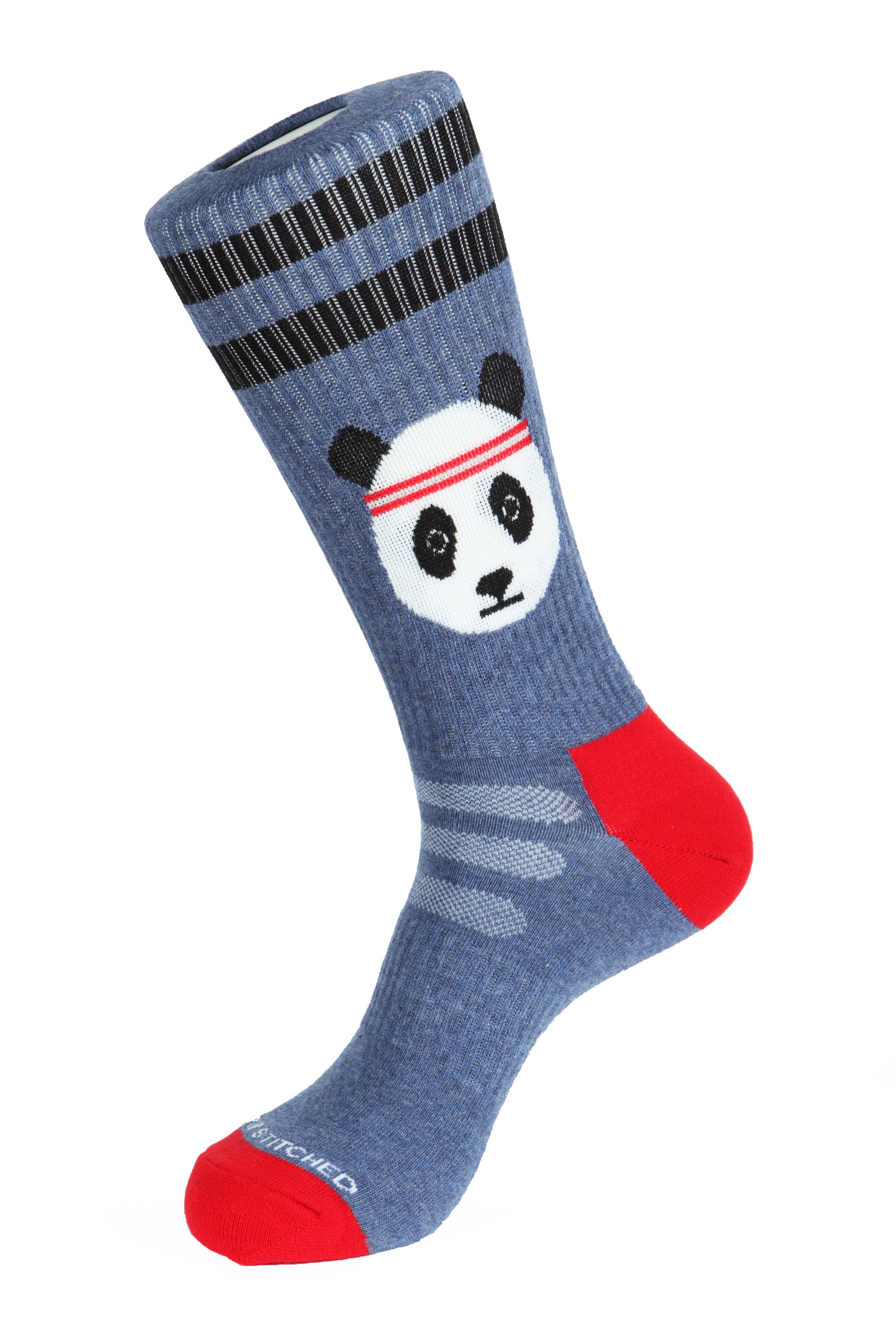 Unsimply Stitched - Vendita all'ingrosso Calzini - Uomo - Panda Mascot - Calzini sportivi0