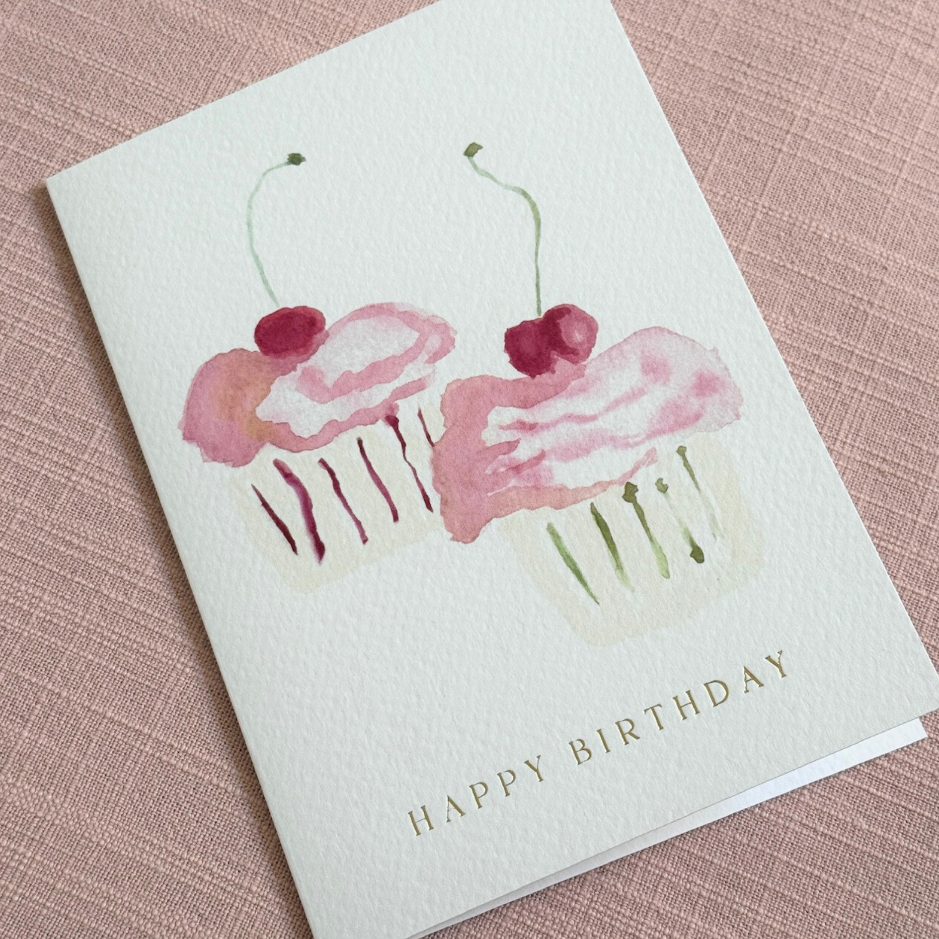 Dear You Paperie – wholesale Birthday card – THE CUPCAKES HAPPY BIRTHDAY CARD2