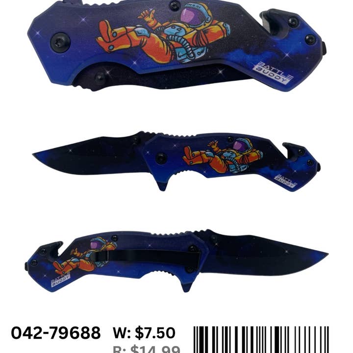 Smithco Distributing - Wholesale Pocket Knife/Holder - Battle Buddy Knives, Pocket Knife201