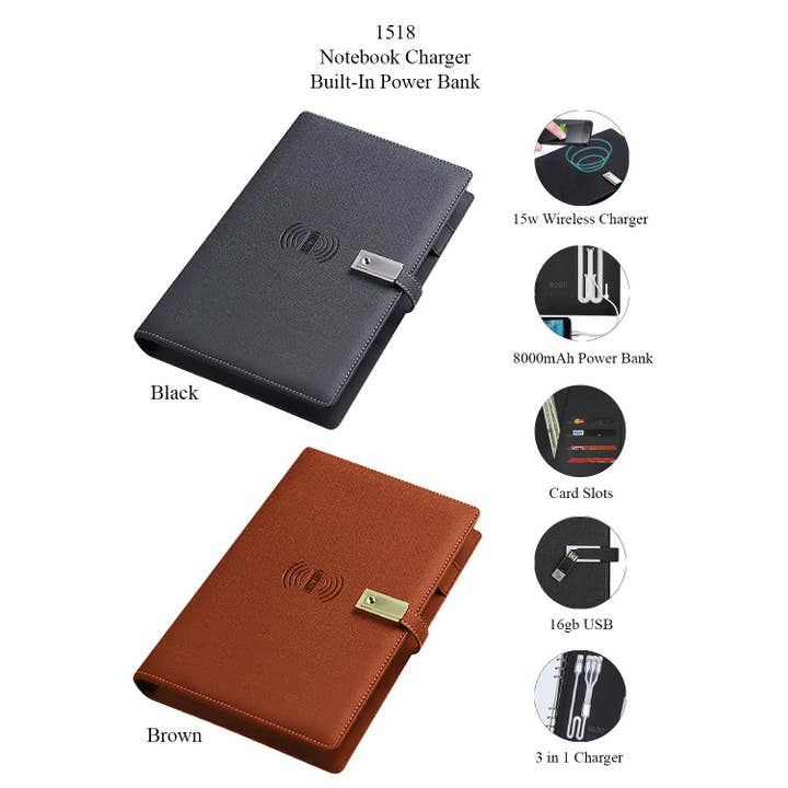 Tech Trendz - Wholesale Portable Charger - Notebook Charger w/Built-In Power Bank5