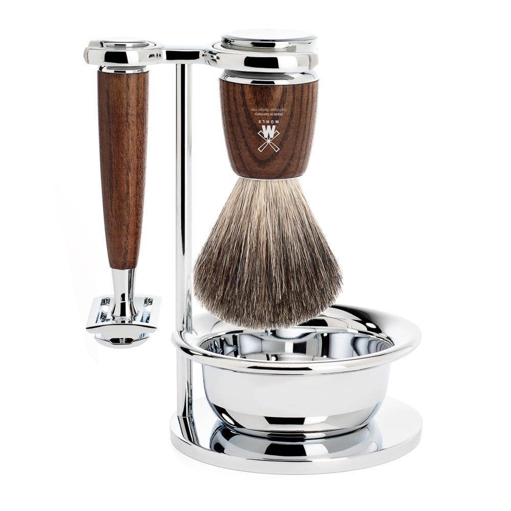 The Brighton Group USA - Wholesale Shaving Set/Kit - Men's - MÜHLE RYTMO 4 Pc. Shaving Set3