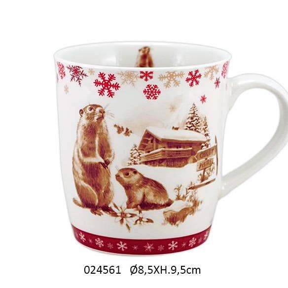 Mug 'Bianca' Ø8.5 X H.9.5 cm/325 ml for wholesale by Faye