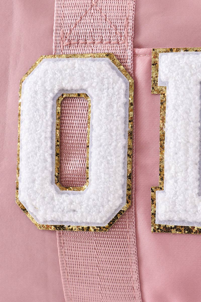 Aspen Rain Boutique - Wholesale Weekender Bag - Women's - Pink gym bag (bag only)2