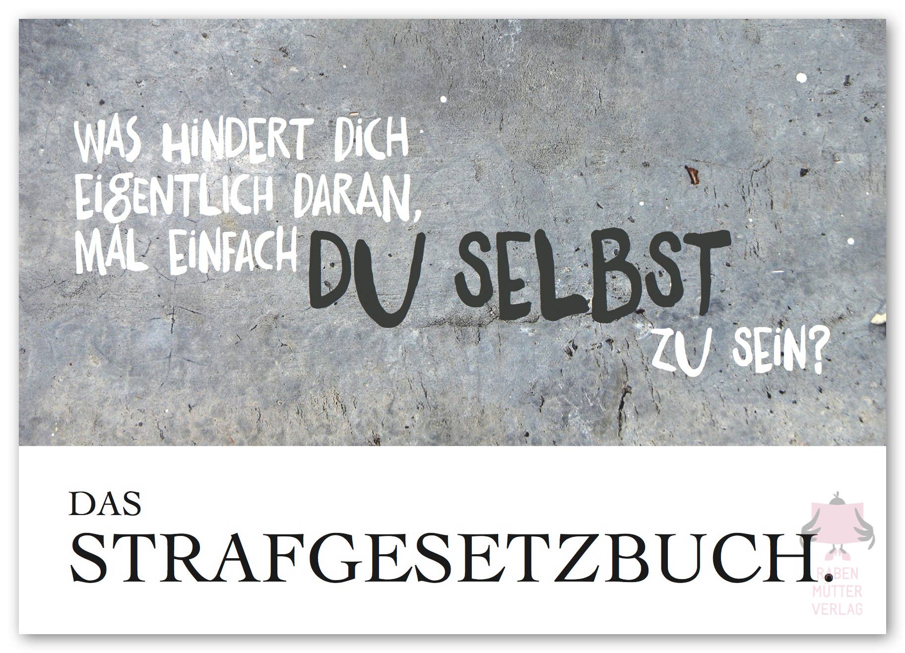 Rabenmütter Verlag UG - Vendita all'ingrosso Cartoline - Cartolina «Codice»1