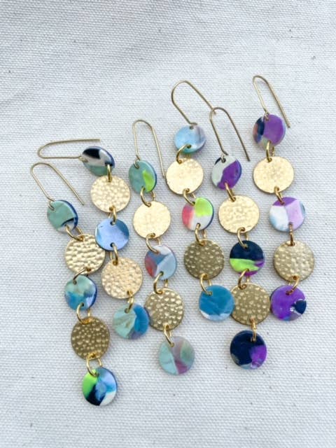 Noble Fawn Jewelry - Venta al por mayor Joyería - Hombre - Celeste Brass Drops