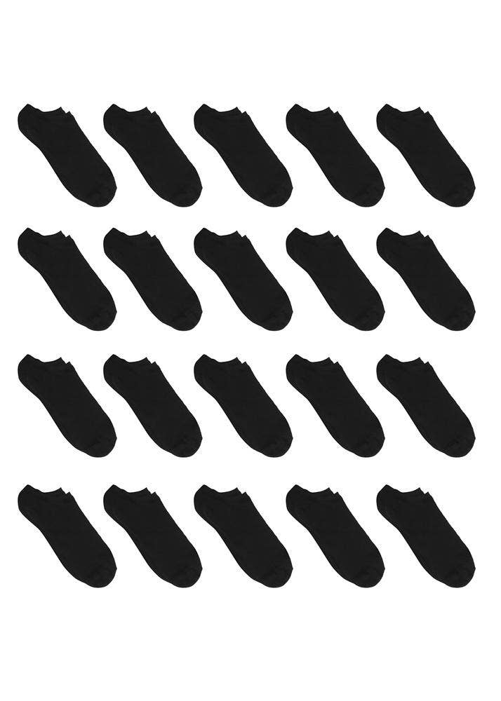 Ellen Tracy - Wholesale Socks - Women's - Womens 20 Pack no Show Socks