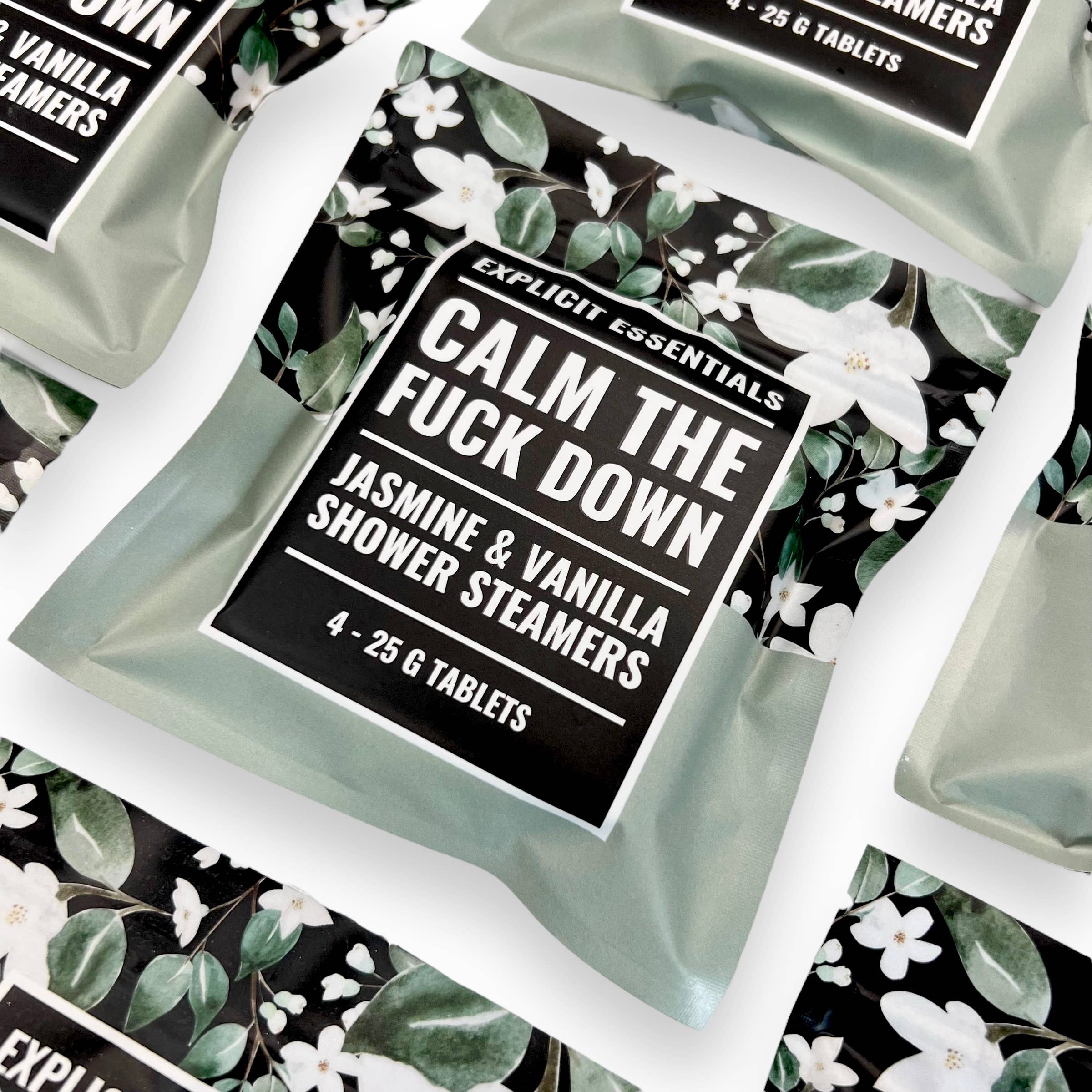 Explicit Essentials - Wholesale Shower Steamer/Bomb - Calm TF Down Shower Steamers10