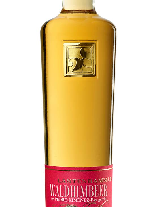 LANTENHAMMER Skovhindbærgeist lagret på PX Sherryfad 42% for engroshandel hos Lantenhammer