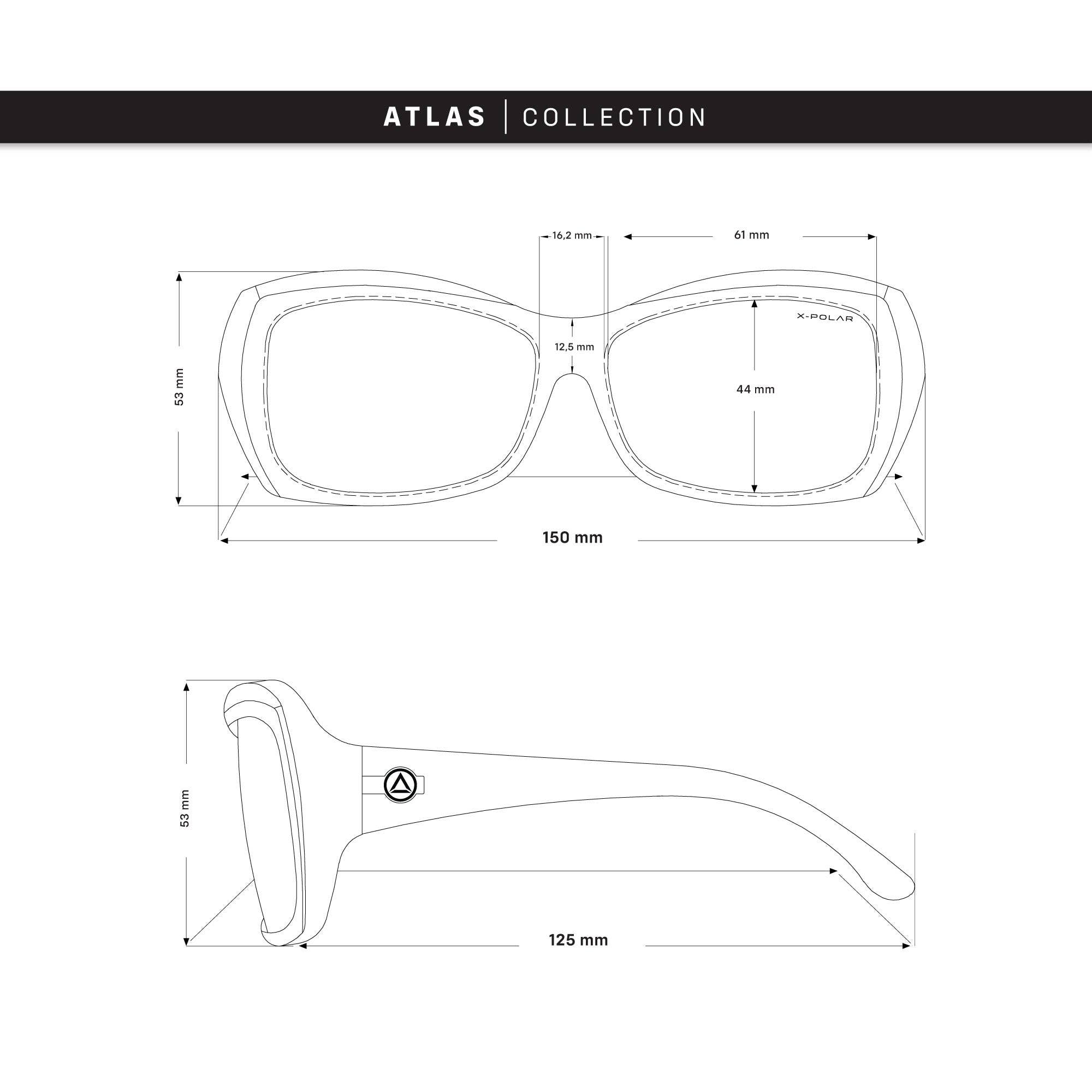 Indicom Brands – wholesale Sunglasses – Unisex – Atlas Brown Tortoise / Black6