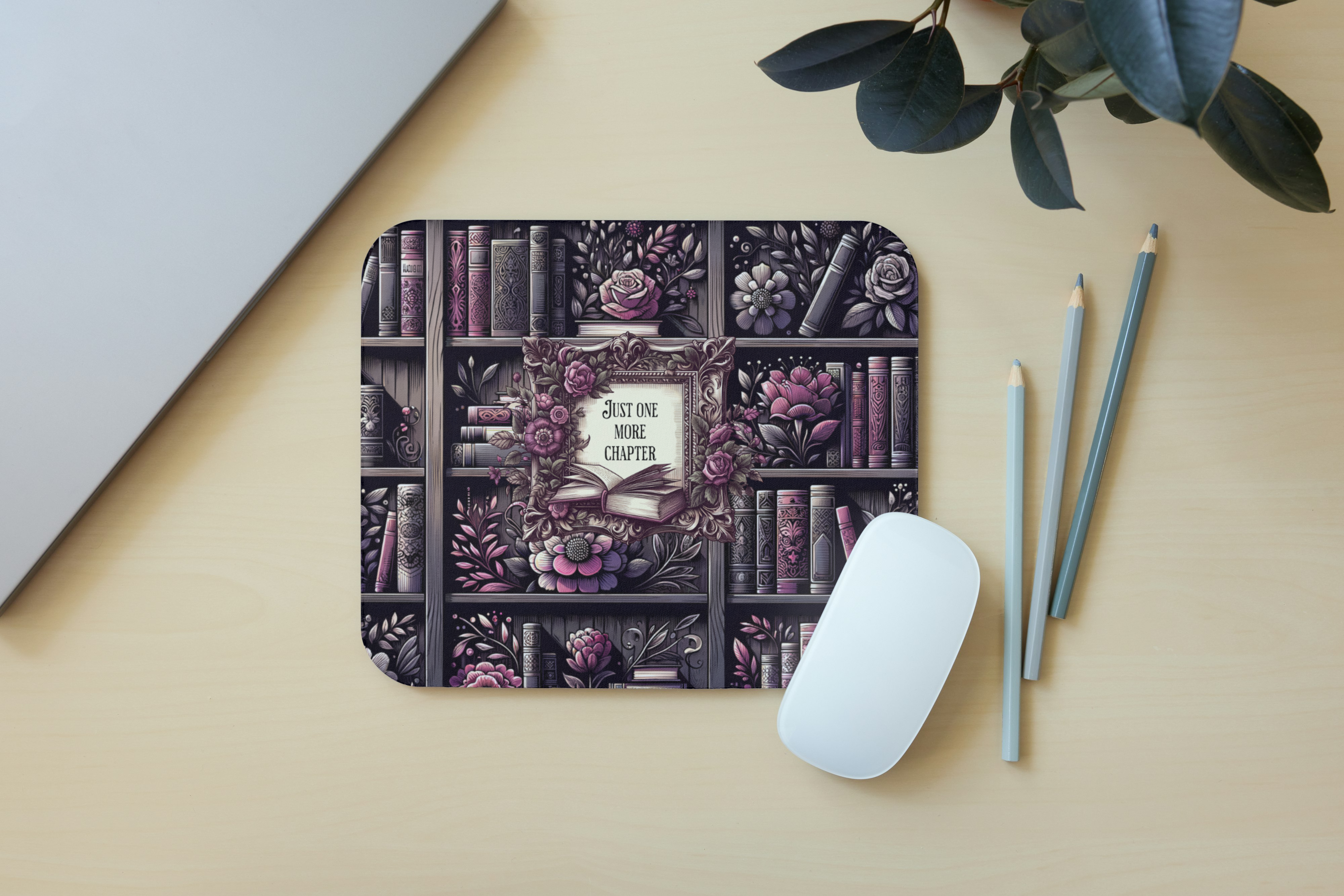 CGS.Creations - Vente Tapis de souris - Un chapitre de plus & Murmures d'étagère Tapis de souris1