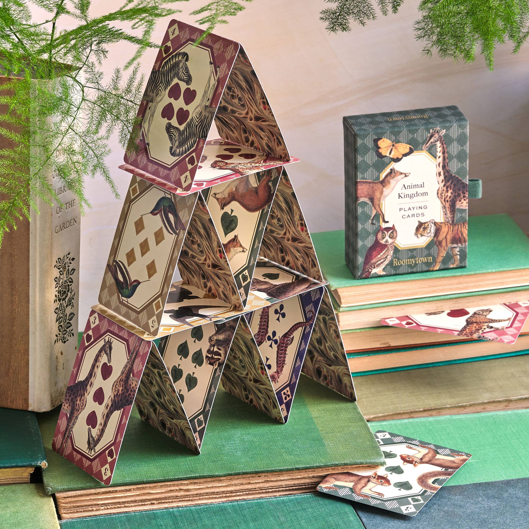 Roomytown - Vendita all'ingrosso Giochi di carte - Set di carte da gioco singolo - Regno animale6