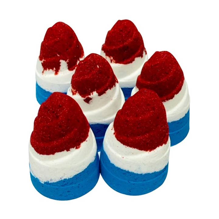 Rocket Pop Bath Bomb for wholesale by Made Natural