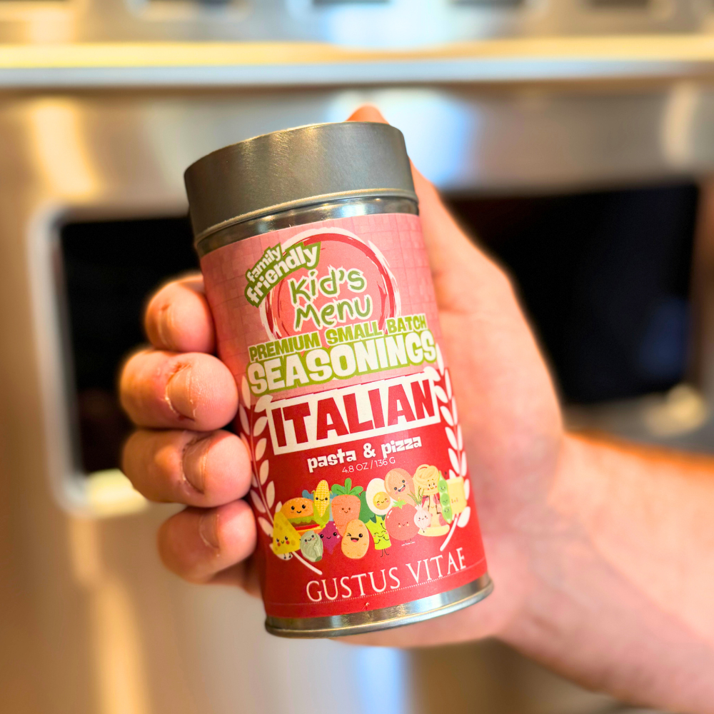 Gustus Vitae - Wholesale Dried Spice Mix - Kid’s Menu: Italian: Pasta & Pizza Seasoning4