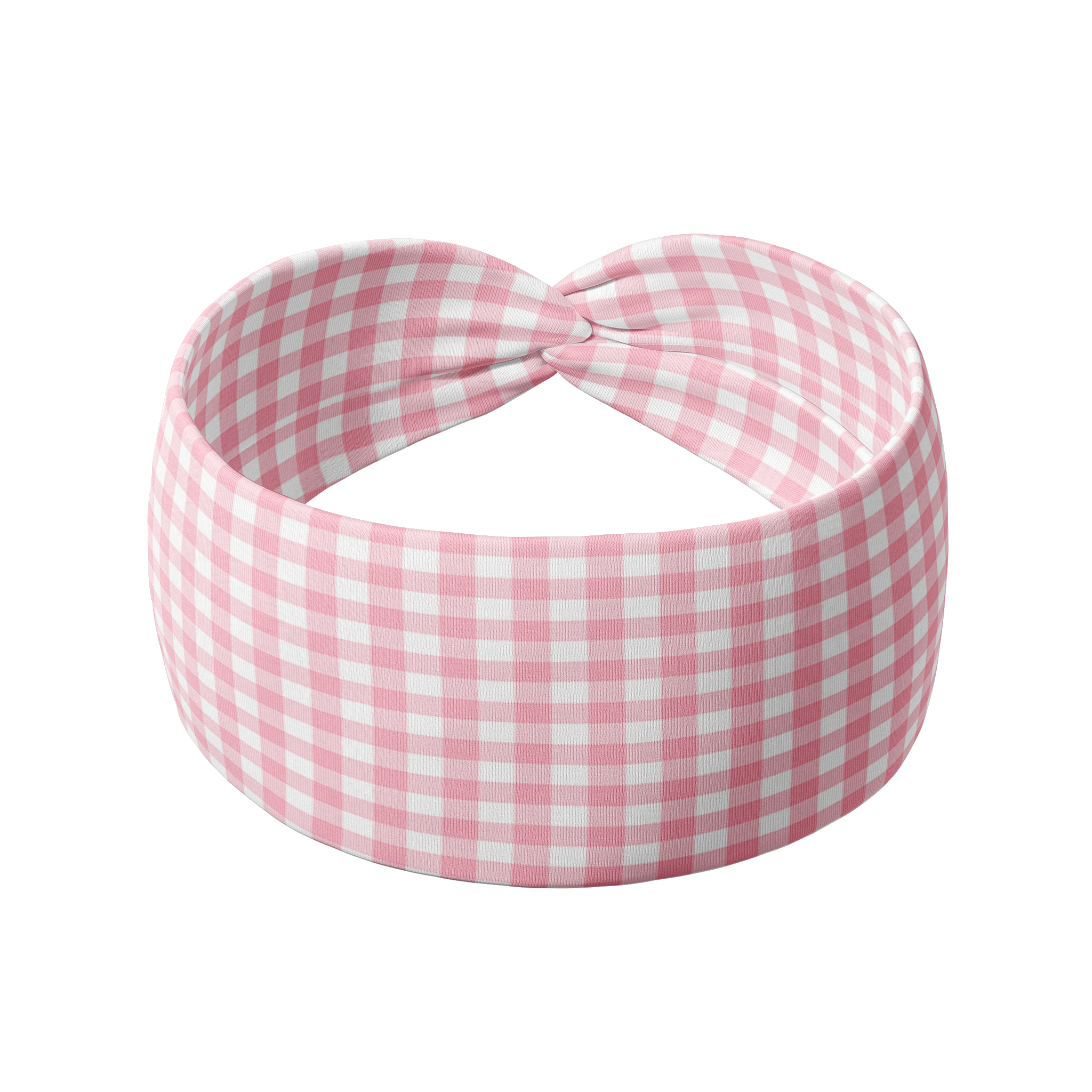 Lilac Market Headbands - Wholesale Fashion Headband - Women's - Simply Gingham in Pink2