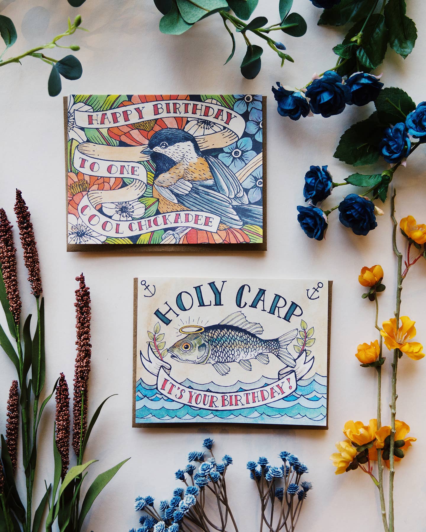 Mattea – wholesale Födelsedagskort – Grattis på födelsedagen till en cool Chickadee kort1