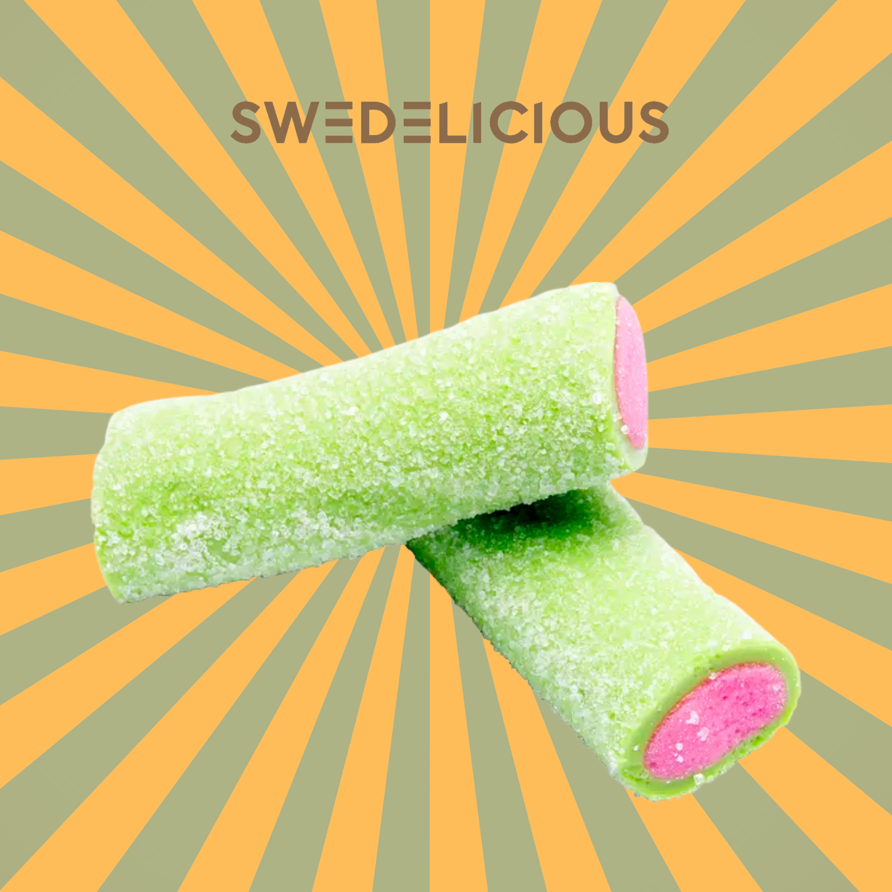 Swedelicious - Swedish Candy - Vente Bonbons gélifiés - Bonbons suédois - Bouchées de pastèque Rambo - Pick And Mix0