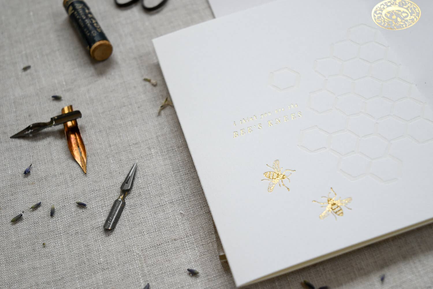 Ciarra Claire - Wholesale Love Card - I Think You Are the Bee's Knees | Greeting Card3