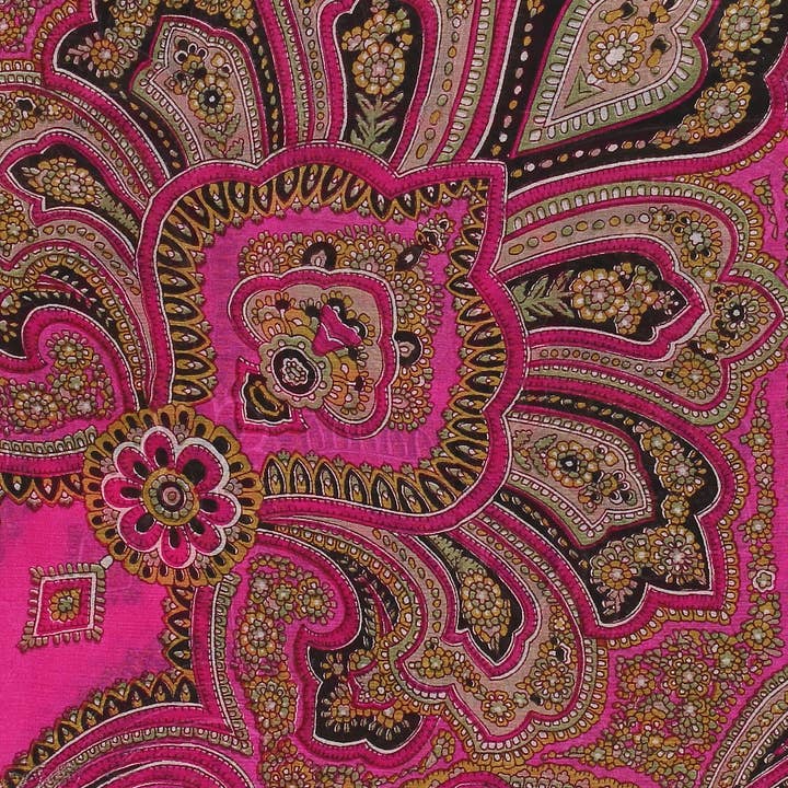 DIWALI PARIS - Wholesale Scarf - Women's - CARRE ANTILLAS - 100% SILK1