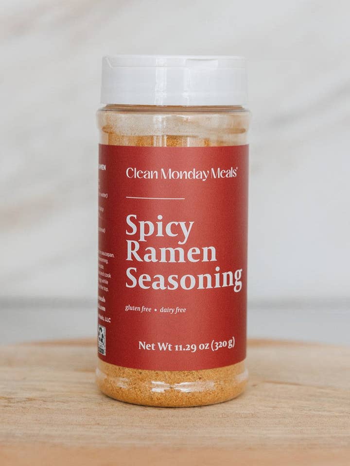 Assaisonnement épicé pour ramen pour la vente par Clean Monday Meals