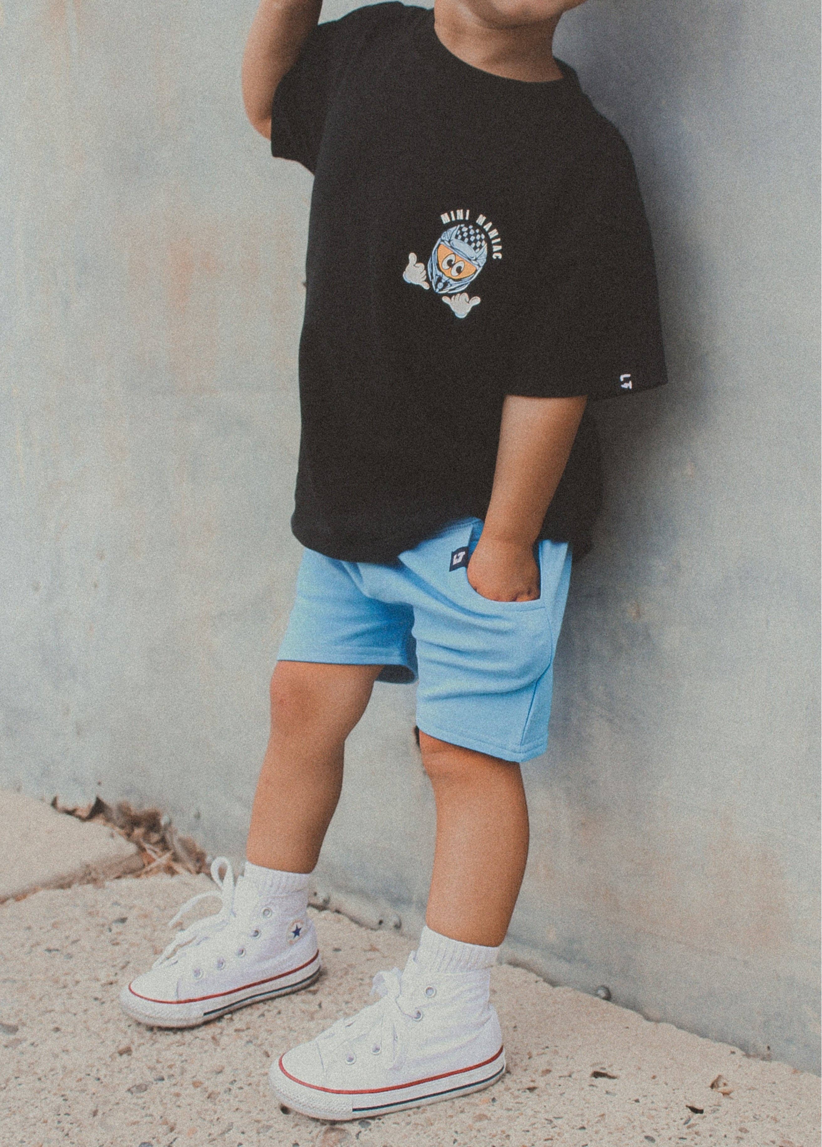 Little Trouble - Wholesale Shorts - Kids - Everyday Shorts Blue0