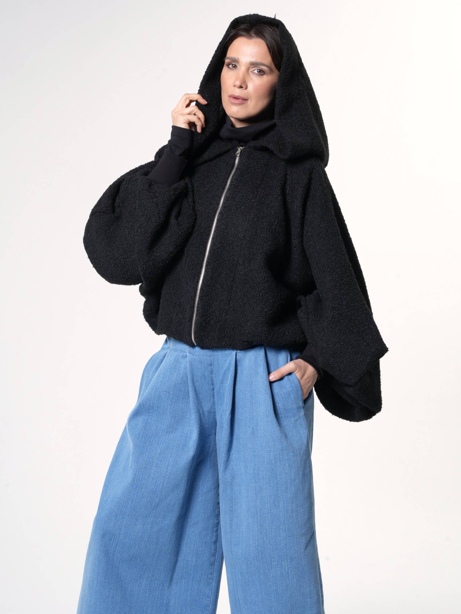 Metamorphoza – wholesale Bomber jacket – Women’s – Short Bouclé Jacket 1