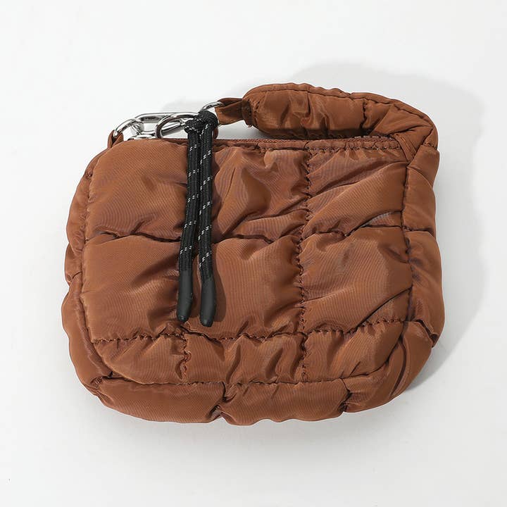 Sensibling Corp. - Wholesale Crossbody bag – Women's - Quilted Puffer Mini Purse Bag / Bag Charm