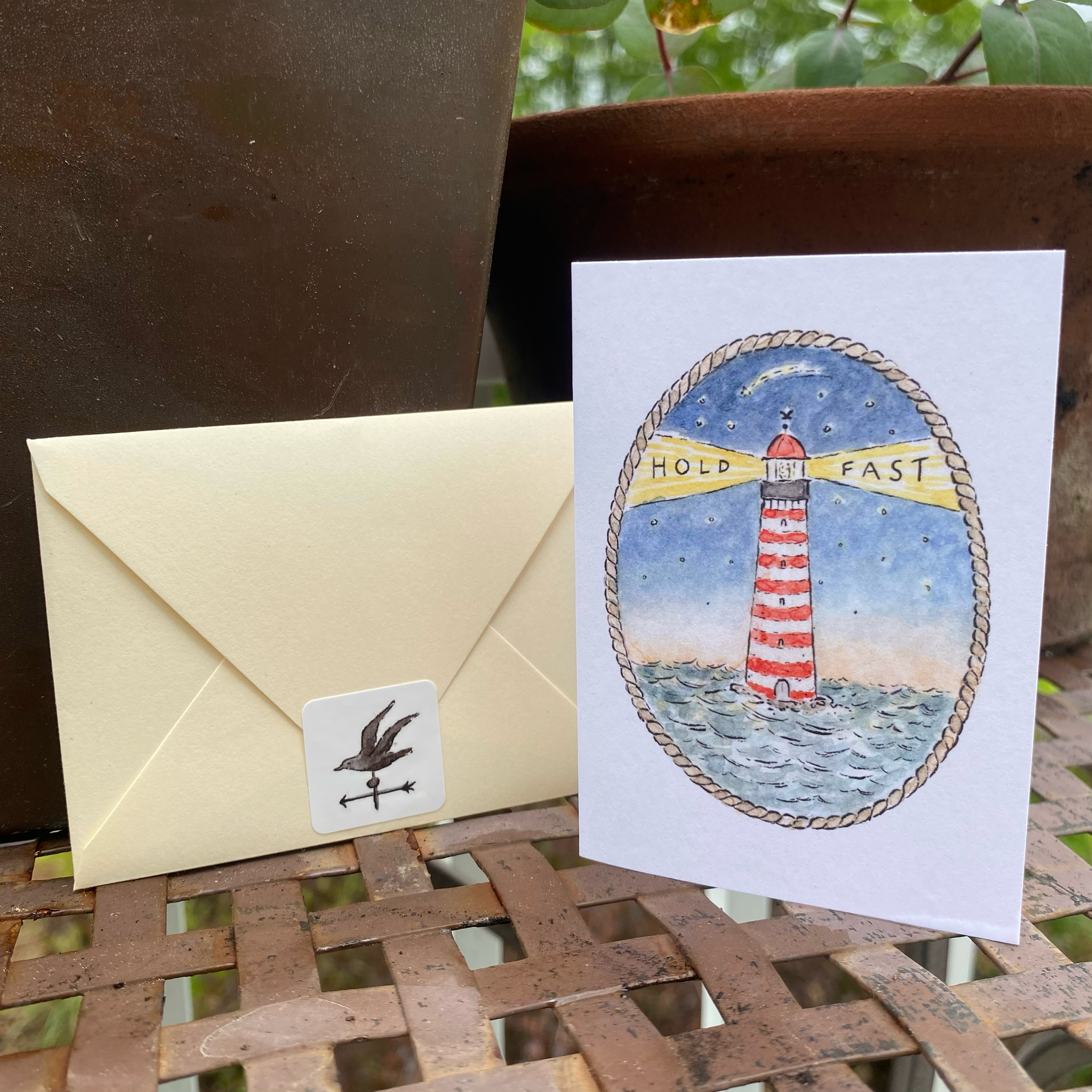 Independent Puppy - Wholesale Stationery/Notecard Set - Lighthouse Mini Note Cards, Set of 6 | 2.5 x 3.5"1