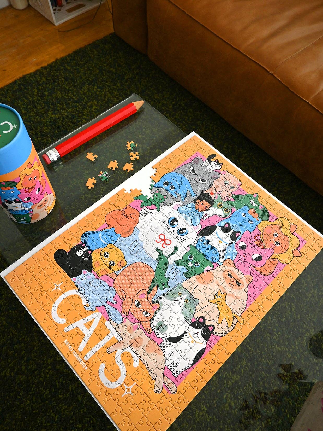 Natali Koromoto - Wholesale Puzzle - Adult - COMING SOON "CATS" 500 Piece Puzzle2